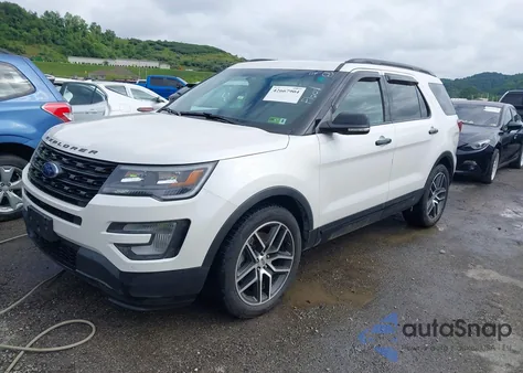 2016 Ford Explorer Sport z USA, uszkodzony, nr VIN 1FM5K8GT2GGA83796